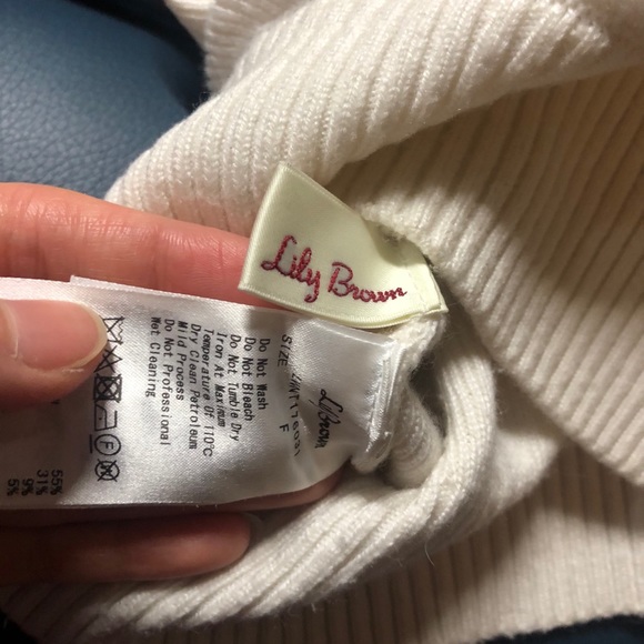 Warm angora and wool blended sweater - Picture 5 of 6